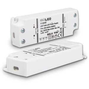 LED maitinimo šaltinis 24 V DC, 0–15 W, SELV, itin plonas, siauras