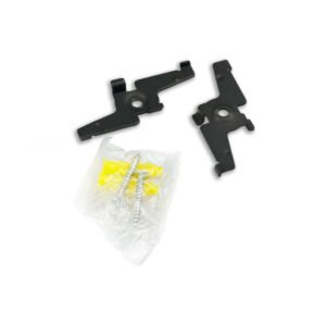 Track48 montavimo klipsas paviršiniam bėgeliui, juodas, 2 vnt.