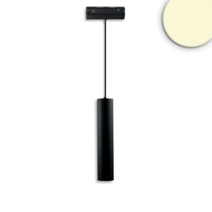 Track48 pakabinamas šviestuvas Pipe, juodas, 15 W, 36°, UGR<19, 48 V DC, 3000 K, CRI90, DALI dimeriuojamas