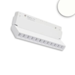 Track48 GRID šviestuvas, 22 cm, baltas, 12 W, 36°, UGR<19, 48 V DC, 4000 K, CRI90, DALI dimeriuojamas