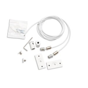 Track48 troselis pakabinimui paviršiniams bėgeliams, baltas, 2 vnt.