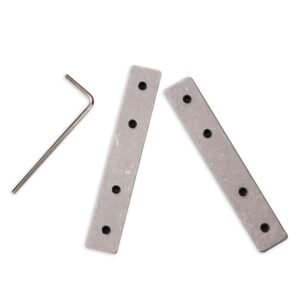 Track48 tvirtinimo plokštelės gipso kartono bėgeliui, 2 vnt.